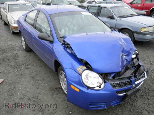 Фотография 1B3ES56C05D251455 - DODGE NEON 2005