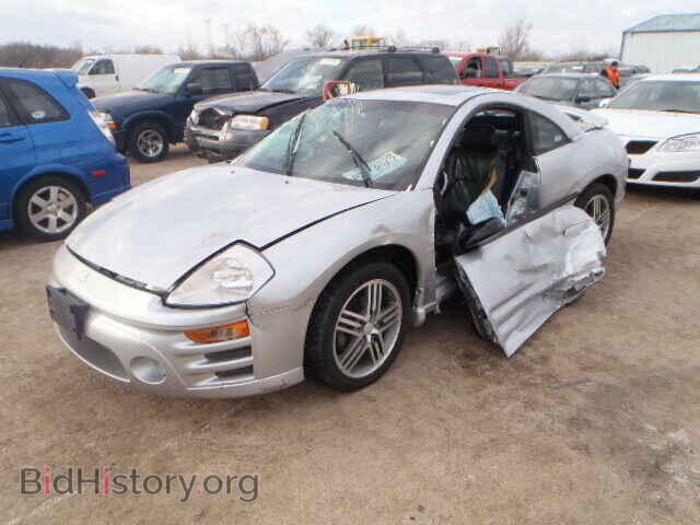 2003 MITSUBISHI ECLIPSE - VIN: 4A3AC74H43E043068 - Фото 2