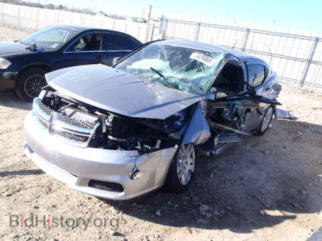 2014 DODGE AVENGER - VIN: 1C3CDZABXEN103012 - Фото 2