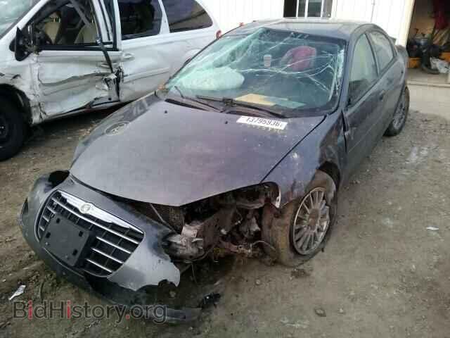 2004 CHRYSLER SEBRING - VIN: 1C3EL46X04N383654 - Фото 2