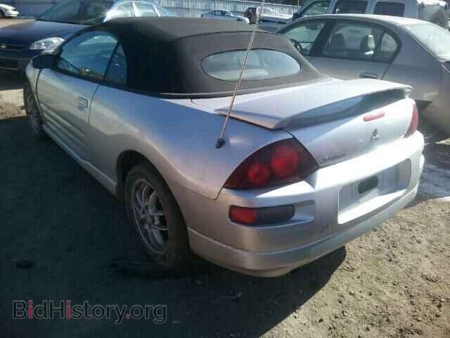 2001 MITSUBISHI ECLIPSE - VIN: 4A3AE85HX1E205555 - Photo 3