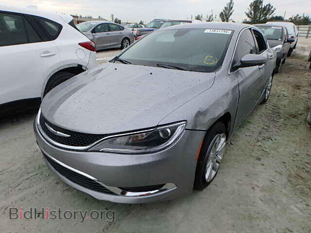2015 CHRYSLER 200 - VIN: 1C3CCCAB3FN734587 - Фото 2