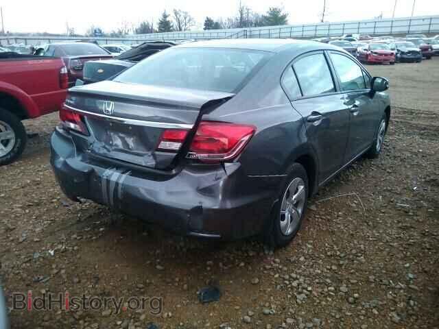 2013 HONDA CIVIC - VIN: 2HGFB2F54DH541932 - Фото 4
