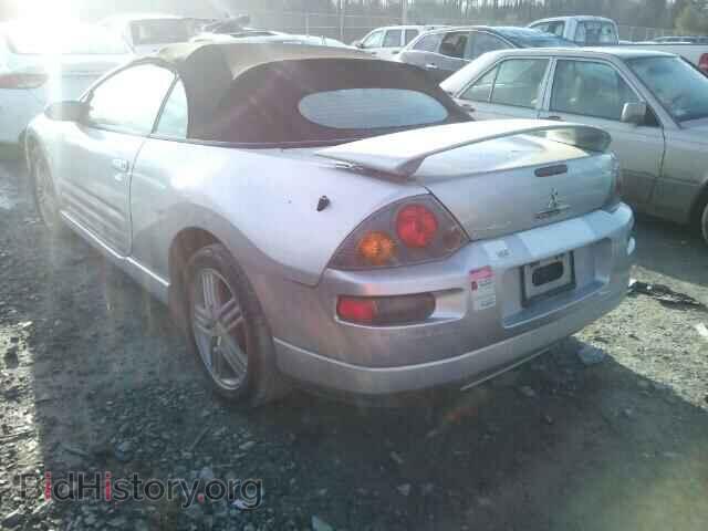 2003 MITSUBISHI ECLIPSE - VIN: 4A3AE55H03E110844 - Photo 3