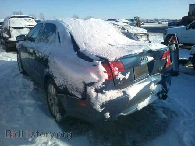 2008 AUDI A4 - VIN: WAUDF78EX8A135627 - Фото 3