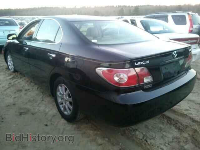 2002 LEXUS ES300 - VIN: JTHBF30G625006704 - Фото 3