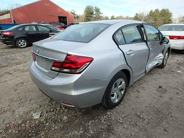 2014 HONDA CIVIC - VIN: 2HGFB2F58EH522947 - Фото 4