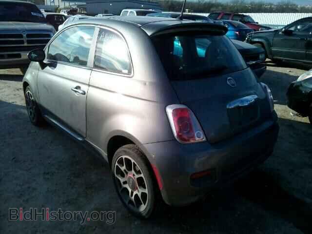 2012 FIAT 500 - VIN: 3C3CFFBR4CT115321 - Фото 3