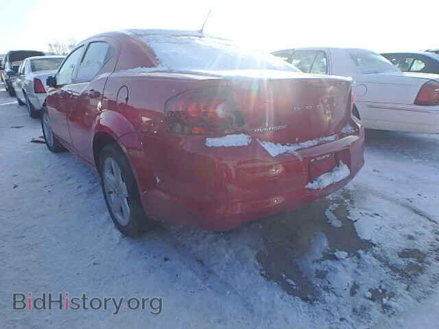 2011 DODGE AVENGER - VIN: 1B3BD1FB2BN561156 - Фото 3