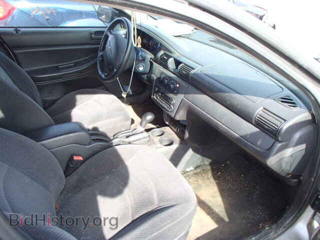 2004 CHRYSLER SEBRING - VIN: 1C3EL46X34N297643 - Фото 5