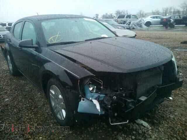 Фотография 1C3CDZABXDN581011 - DODGE AVENGER 2013