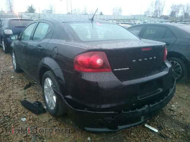 2013 DODGE AVENGER - VIN: 1C3CDZABXDN581011 - Фото 3