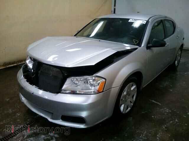 2011 DODGE AVENGER - VIN: 1B3BD4FB3BN591980 - Фото 2