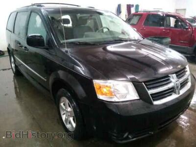 2010 Dodge CARAVAN Grand Cara, black — VIN 2D4RN5D18AR247401, Copart