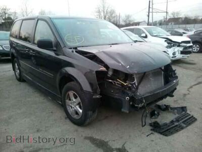 2010 Dodge CARAVAN Grand Cara, black — VIN 2D4RN4DEXAR342281, Copart