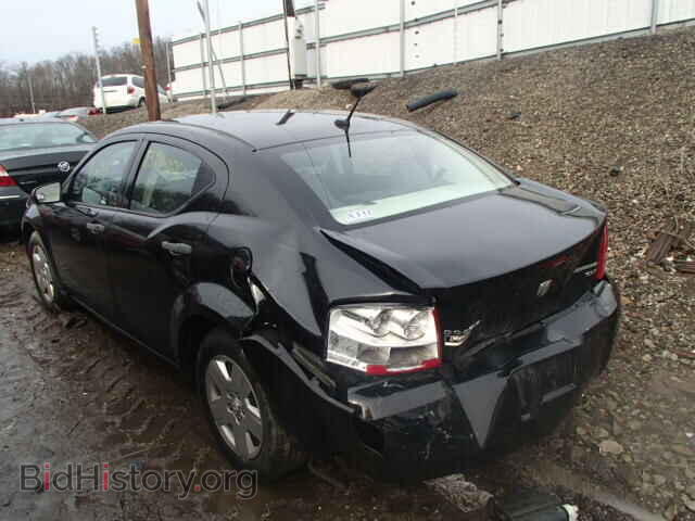 2010 DODGE AVENGER - VIN: 1B3CC4FB8AN103791 - Фото 3