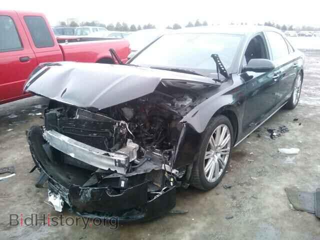 2013 AUDI A8 - VIN: WAURGAFD1DN002123 - Фото 2