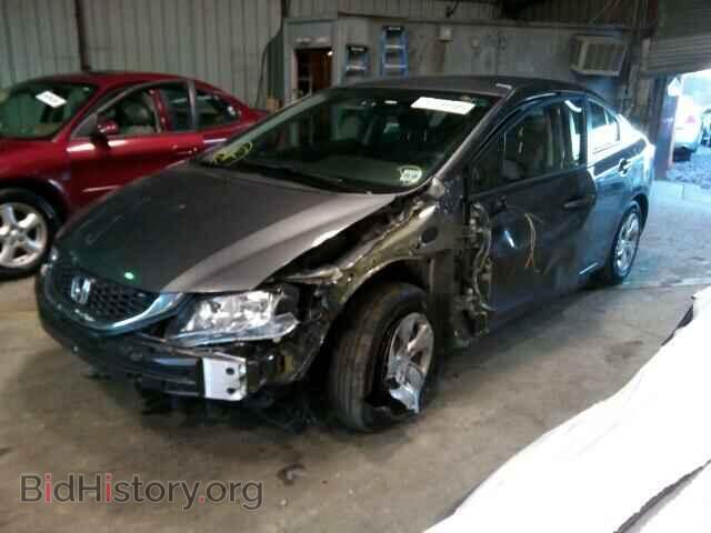 2013 HONDA CIVIC - VIN: 2HGFB2F57DH580711 - Photo 2