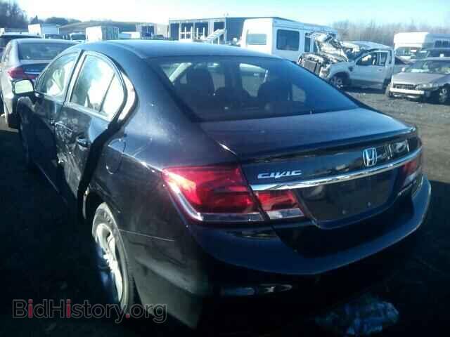 2013 HONDA CIVIC - VIN: 2HGFB2F57DH501344 - Фото 3