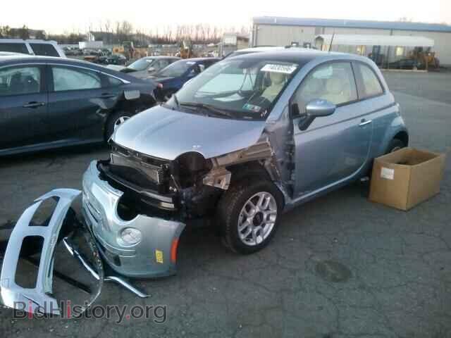 2013 FIAT 500 - VIN: 3C3CFFAR2DT748371 - Фото 2