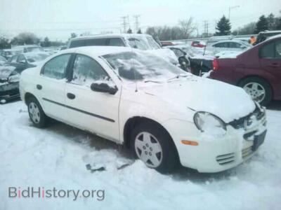 2003 Dodge NEON Neon SE, white — VIN 1B3ES26CX3D135661, Copart