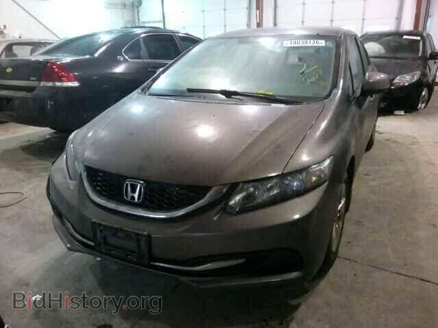 2013 HONDA CIVIC - VIN: 2HGFB2F57DH546607 - Фото 2
