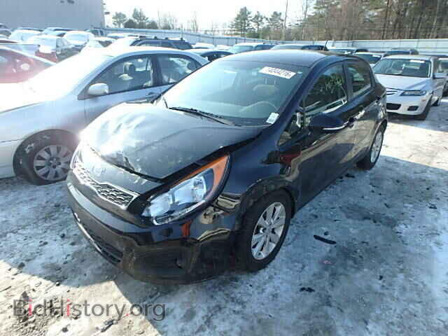 2012 KIA RIO - VIN: KNADN5A3XC6011028 - Фото 2