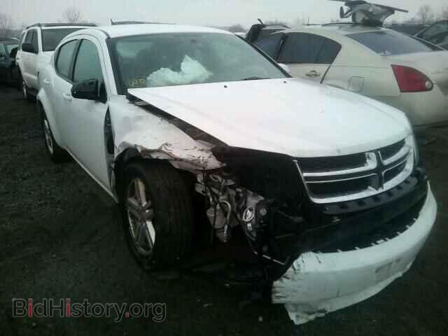 Фотография 1C3CDZCB8CN194629 - DODGE AVENGER 2012