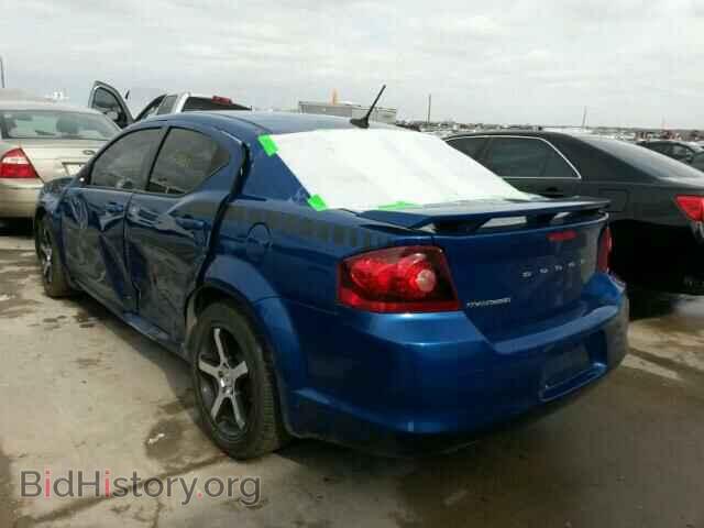 2012 DODGE AVENGER - VIN: 1C3CDZAG1CN254538 - Фото 3