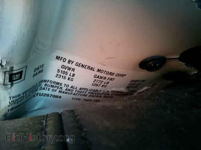 1996 CADILLAC DEVILLE - VIN: 1G6KD52YXTU287084 - Фото 10