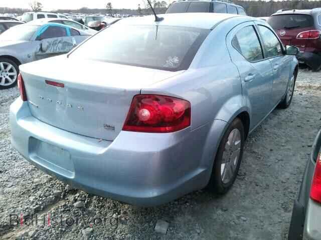 2013 DODGE AVENGER - VIN: 1C3CDZAB0DN613478 - Фото 4