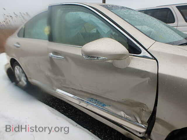 2011 LEXUS ES350 - VIN: JTHBK1EG3B2445434 - Фото 10