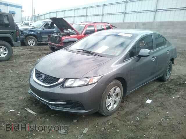 2013 HONDA CIVIC - VIN: 2HGFB2F55DH546363 - Фото 2