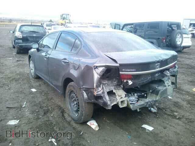 2013 HONDA CIVIC - VIN: 2HGFB2F55DH546363 - Фото 3