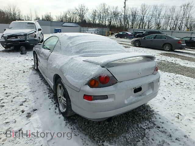 2003 MITSUBISHI ECLIPSE - VIN: 4A3AC84H83E005350 - Фото 3