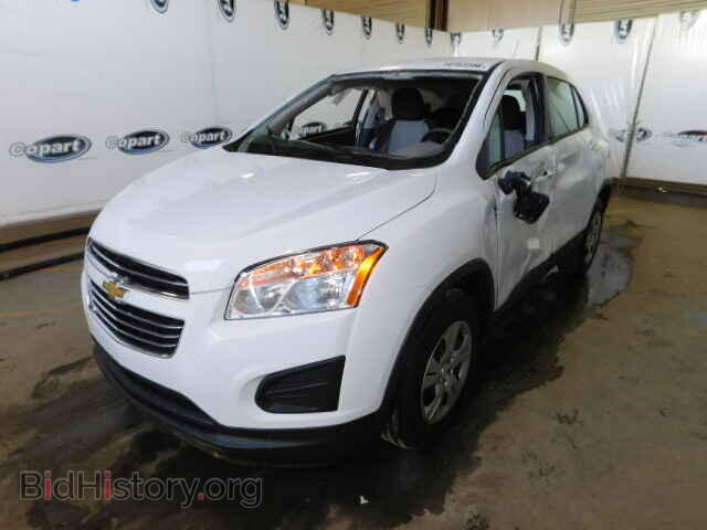 2016 CHEVROLET TRAX - VIN: 3GNCJKSB7GL142130 - Фото 2