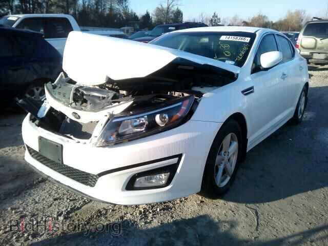 2015 KIA OPTIMA - VIN: KNAGM4A7XF5632129 - Фото 2