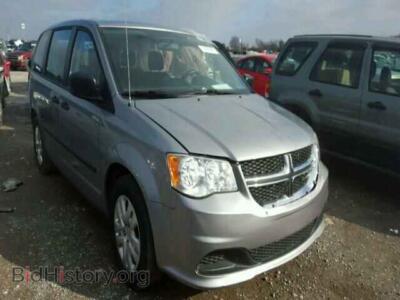 2014 Dodge CARAVAN Grand Cara, серый — VIN 2C4RDGBG4ER161723, Copart