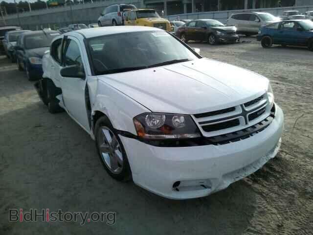 Фотография 1C3CDZAG9DN769787 - DODGE AVENGER 2013
