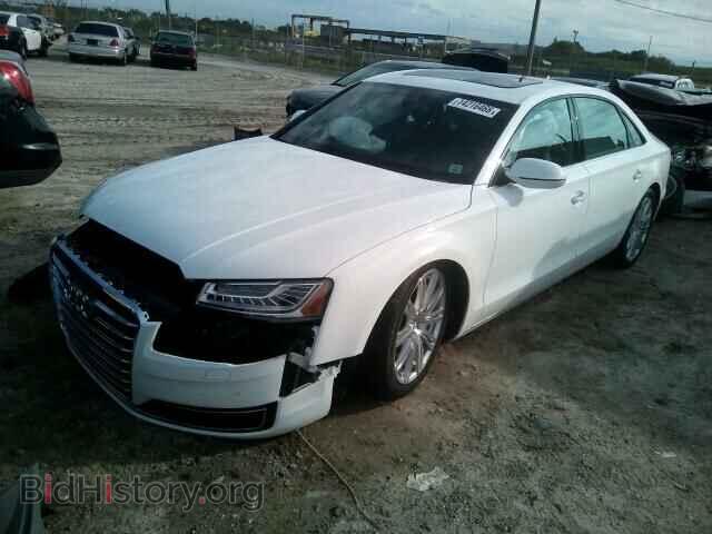 2015 AUDI A8 - VIN: WAU3GAFDXFN009659 - Фото 2