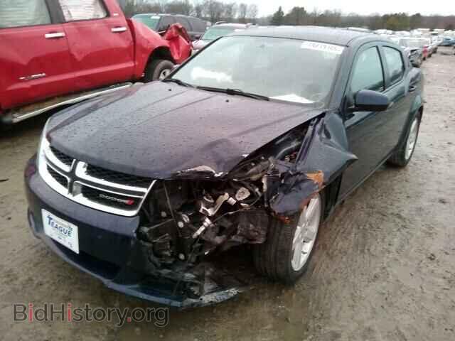2013 DODGE AVENGER - VIN: 1C3CDZCB1DN707981 - Фото 2