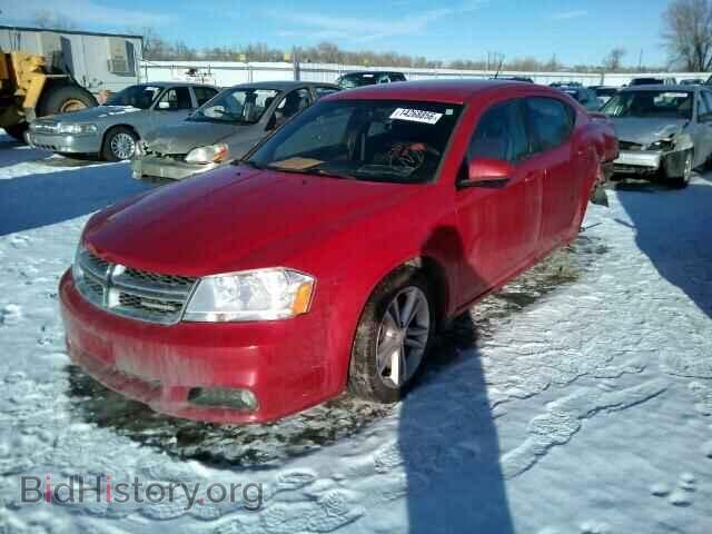 2011 DODGE AVENGER - VIN: 1B3BD1FG4BN510432 - Фото 2