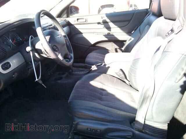 2005 CHRYSLER SEBRING - VIN: 1C3EL55R05N618922 - Фото 5