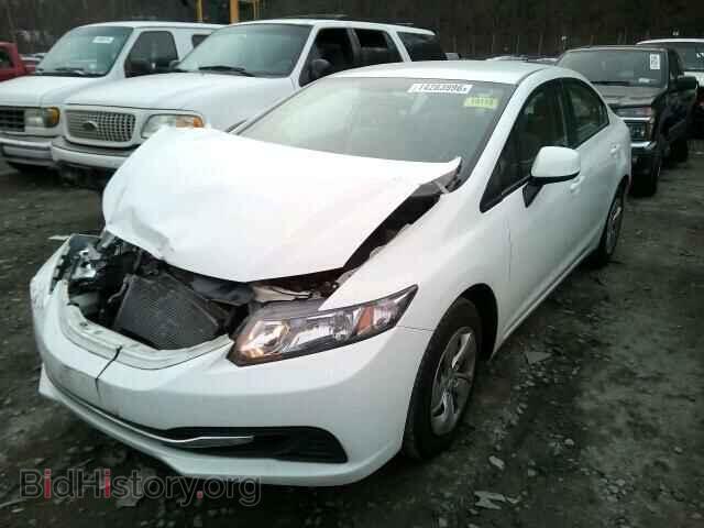 2013 HONDA CIVIC - VIN: 2HGFB2F59DH566535 - Фото 2
