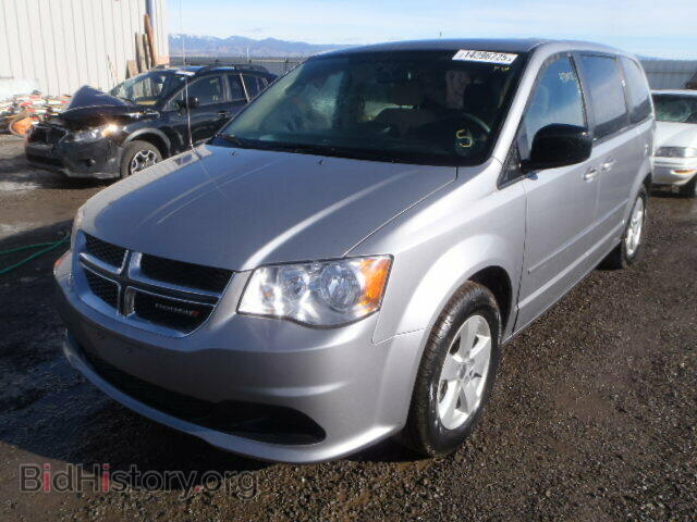2013 DODGE CARAVAN - VIN: 2C4RDGBG3DR735453 - Фото 2