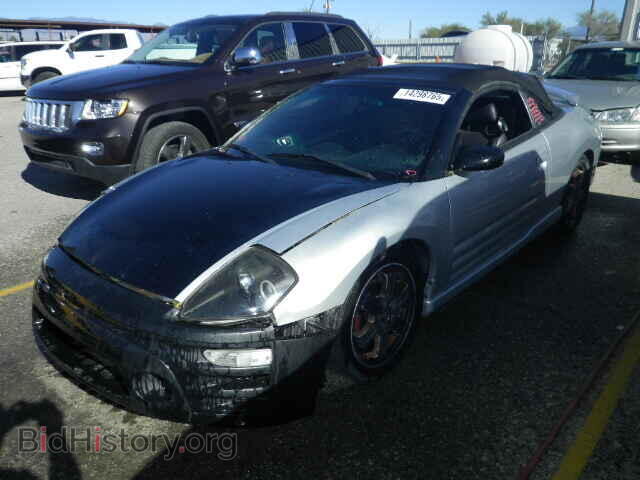 2003 MITSUBISHI ECLIPSE - VIN: 4A3AE75H63E015717 - Фото 2