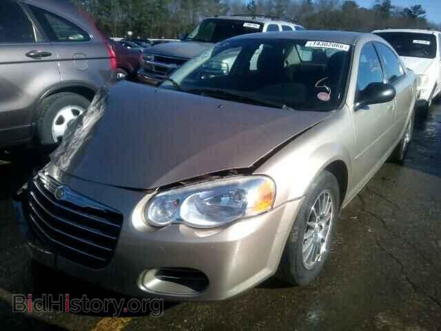 2004 CHRYSLER SEBRING - VIN: 1C3EL46X14N381394 - Фото 2