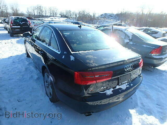2012 AUDI A6 - VIN: WAUGGAFC3CN166311 - Фото 3