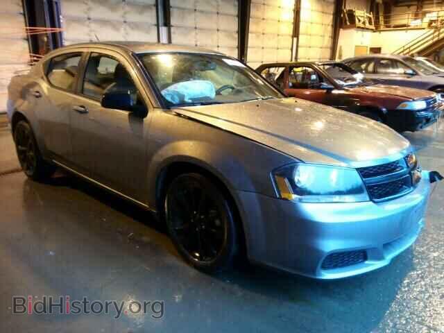 Фотография 1C3CDZAG6DN750257 - DODGE AVENGER 2013