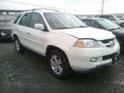 2006 Acura MDX MDX Tourin, white — VIN 2HNYD186X6H535647, Copart